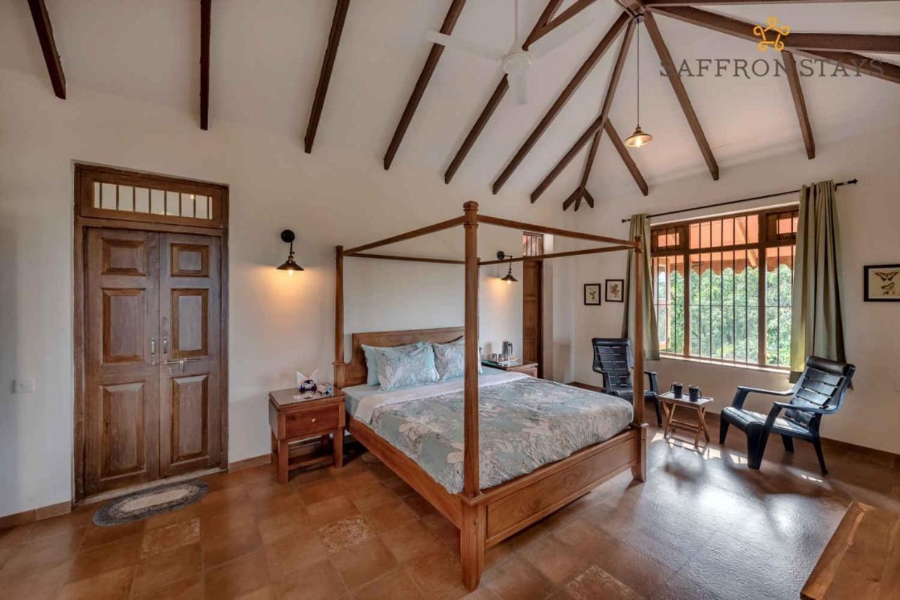 Saffronstays Niramay, Torna-Rajgad - Rustic Pool Villa With A Gazebo And Great Forest Views Marg Asni Esterno foto