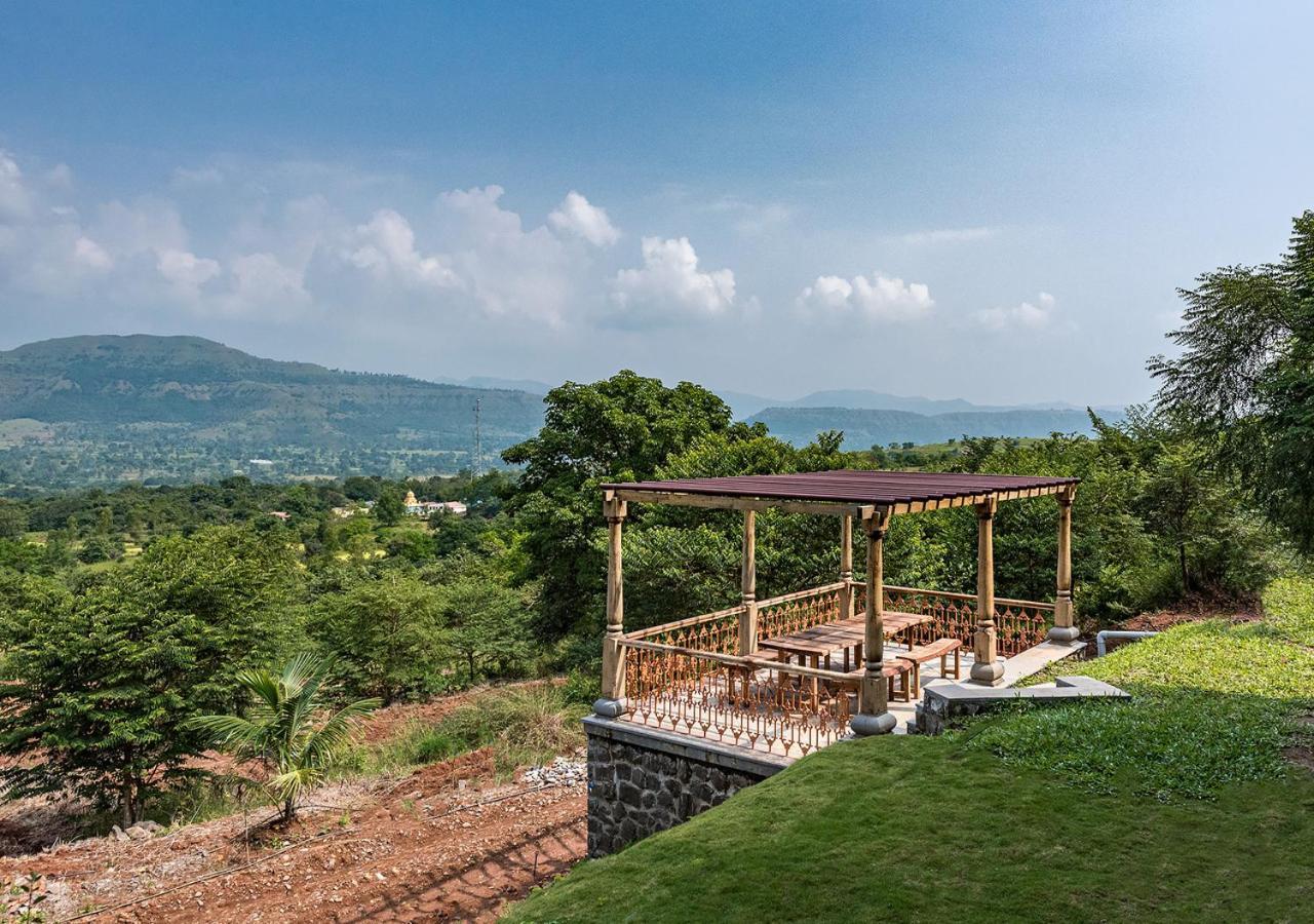 Saffronstays Niramay, Torna-Rajgad - Rustic Pool Villa With A Gazebo And Great Forest Views Marg Asni Esterno foto